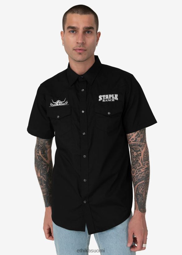 vaatetus Ethika button up paita staple ranch - länsipaita miehet Z448DV590
