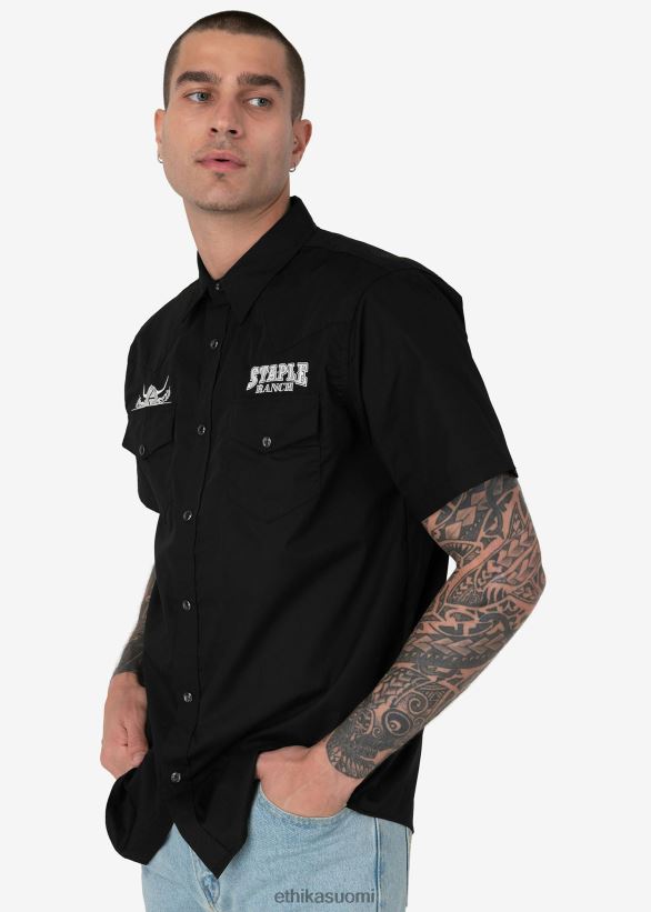 vaatetus Ethika button up paita staple ranch - länsipaita miehet Z448DV590