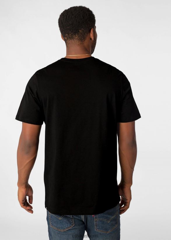 vaatetus Ethika graafinen T-logo - musta miehet Z448DV553