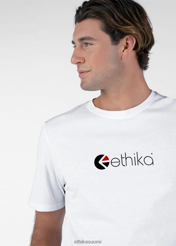vaatetus Ethika graafinen t-logo - valkoinen miehet Z448DV554
