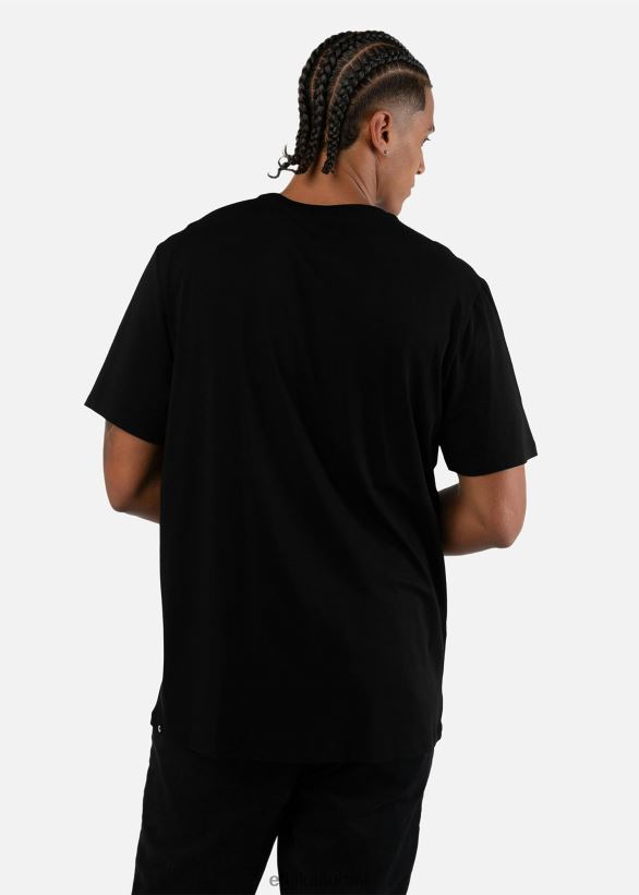 vaatetus Ethika graafinen t-paita logolla - musta miehet Z448DV551