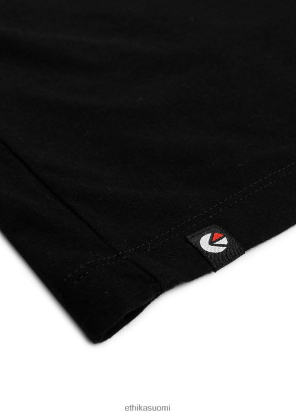 vaatetus Ethika graafinen t-paita logolla - musta miehet Z448DV551