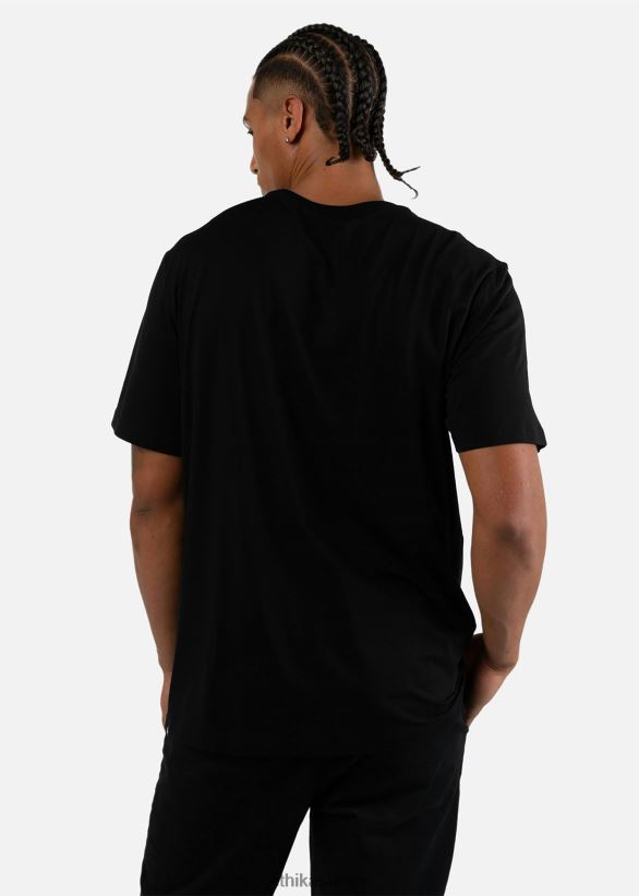 vaatetus Ethika graafinen t-paita - musta miehet Z448DV549