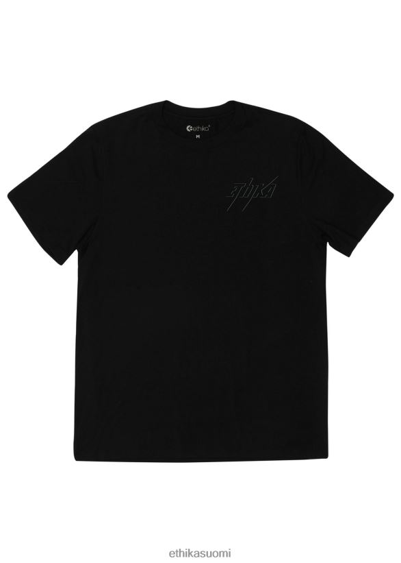 vaatetus Ethika graafinen t-paita - musta miehet Z448DV549