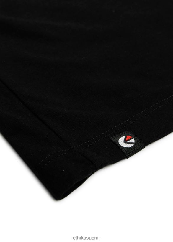 vaatetus Ethika graafinen tee city slappin - musta miehet Z448DV546