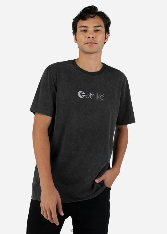 vaatetus Ethika graafinen tee logo tee - kivipesu miehet Z448DV545
