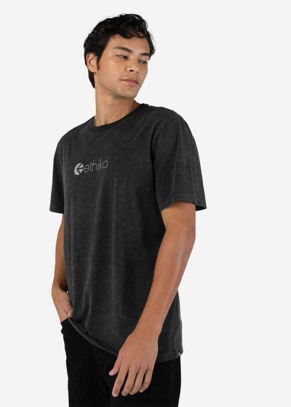vaatetus Ethika graafinen tee logo tee - kivipesu miehet Z448DV545