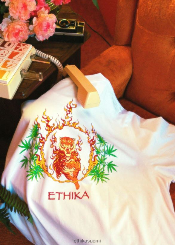 vaatetus Ethika graafinen tee paistettu sirkus - valkoinen miehet Z448DV539