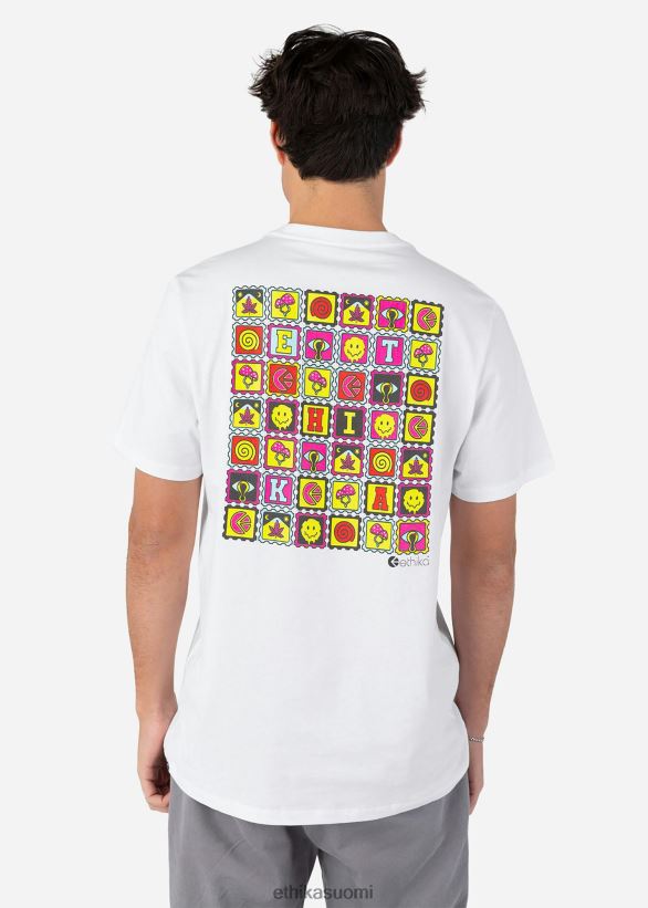 vaatetus Ethika graafinen tee tabz - valkoinen miehet Z448DV541