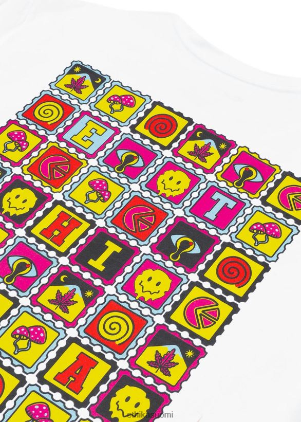 vaatetus Ethika graafinen tee tabz - valkoinen miehet Z448DV541