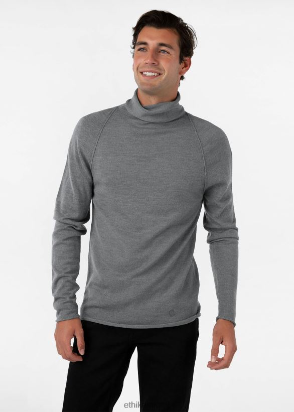 vaatetus Ethika rollover villapaita turtleneck - kanerva miehet Z448DV571