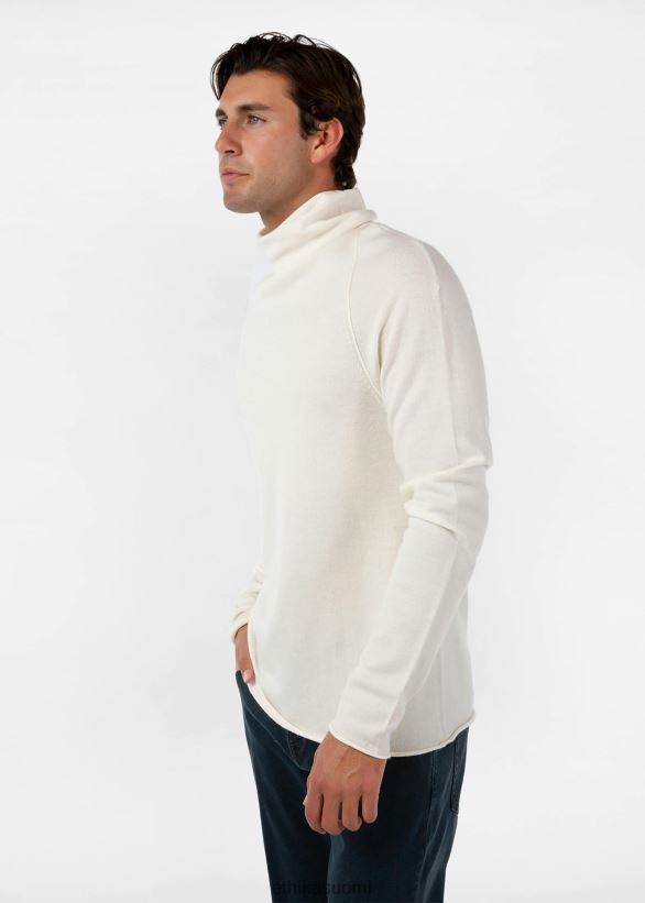 vaatetus Ethika rollover villapaita villapaita - luonnonvalkoinen miehet Z448DV572