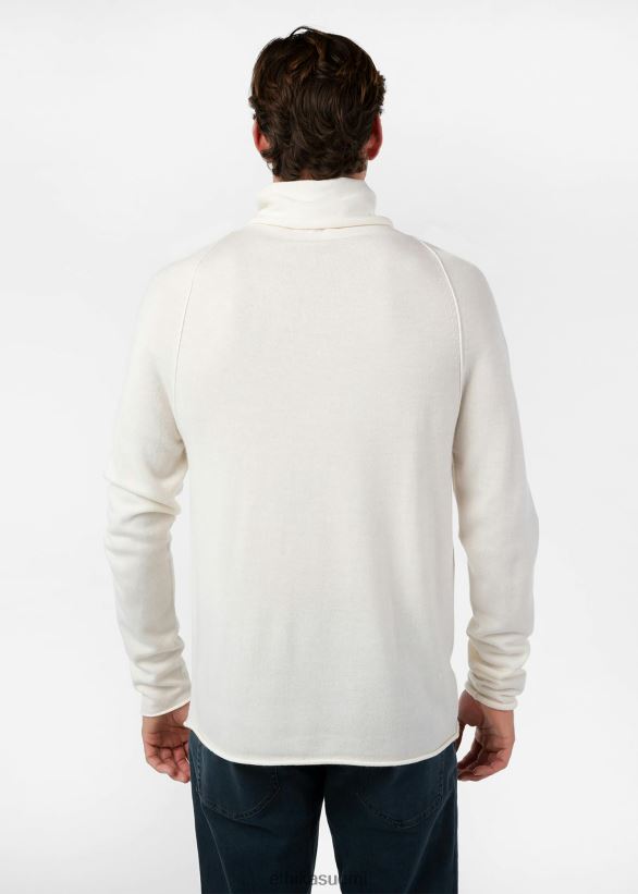 vaatetus Ethika rollover villapaita villapaita - luonnonvalkoinen miehet Z448DV572