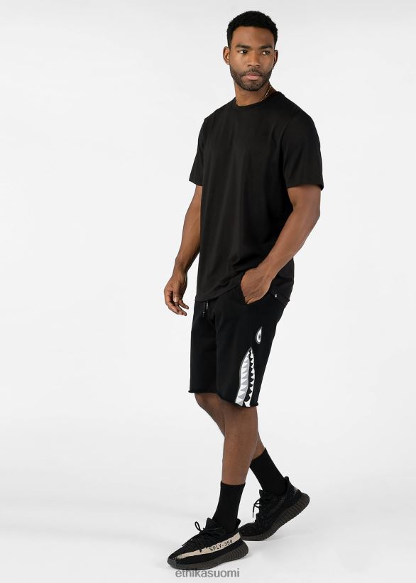 vaatetus Ethika hikihousut raaka reuna lyhyt - bomber musta miehet Z448DV671