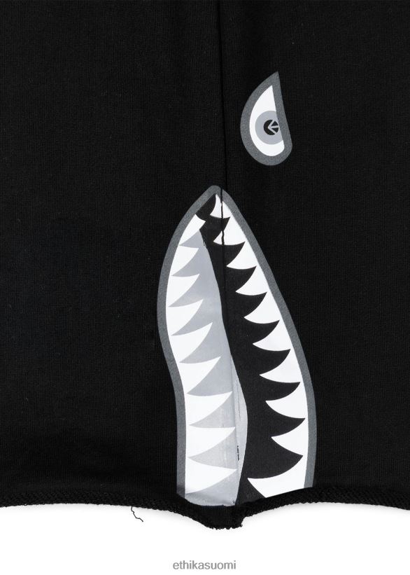 vaatetus Ethika hikihousut raaka reuna lyhyt - bomber musta miehet Z448DV671