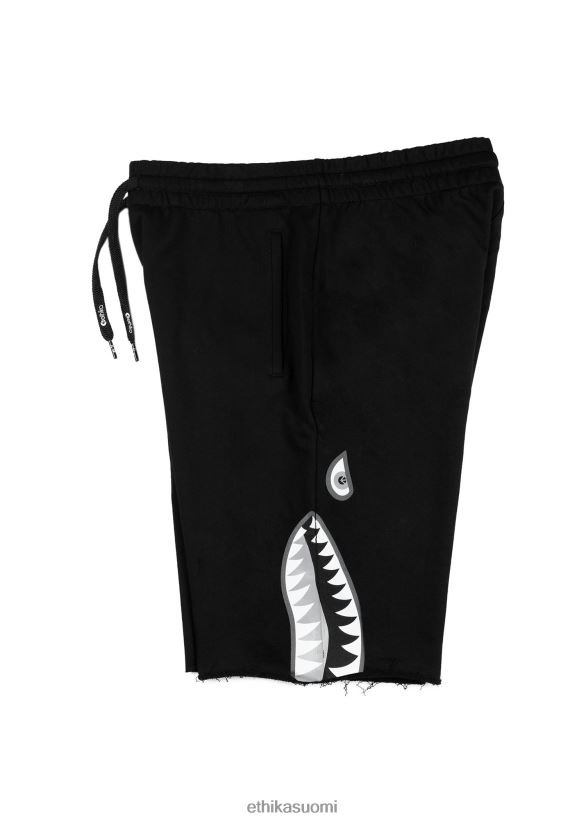 vaatetus Ethika hikihousut raaka reuna lyhyt - bomber musta miehet Z448DV671