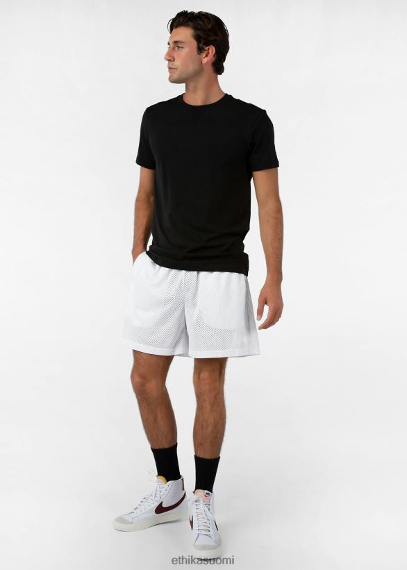 vaatetus Ethika koripallo lyhyt - valkoinen miehet Z448DV666