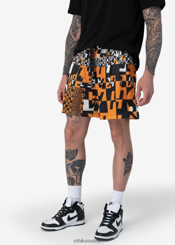 vaatetus Ethika koripallo short - glitch-e miehet Z448DV655