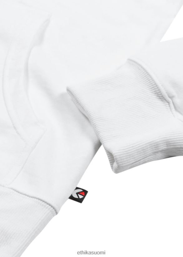 vaatetus Ethika vetoketjullinen huppari - valkoinen miehet Z448DV603