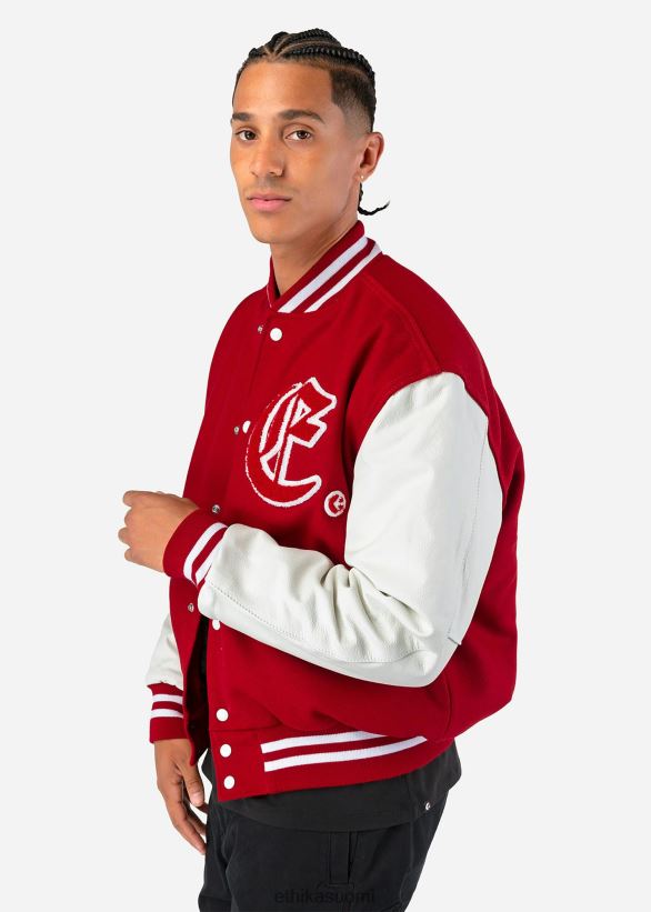 vaatetus Ethika yliopistotakin monogrammi - punainen miehet Z448DV606