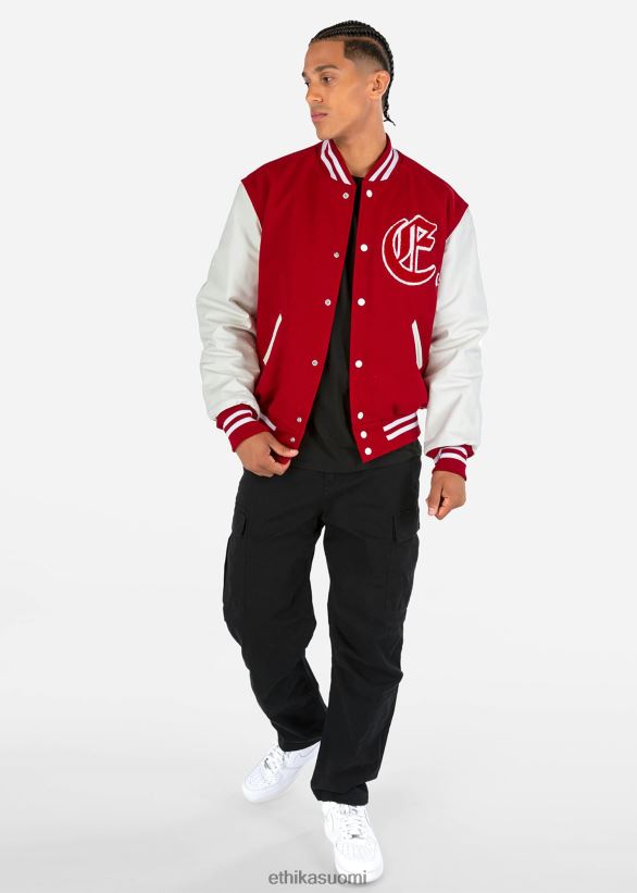 vaatetus Ethika yliopistotakin monogrammi - punainen miehet Z448DV606