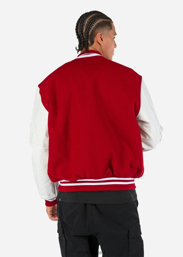 vaatetus Ethika yliopistotakin monogrammi - punainen miehet Z448DV606