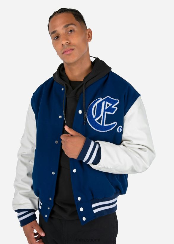 vaatetus Ethika yliopistotakin monogrammi - sininen miehet Z448DV607