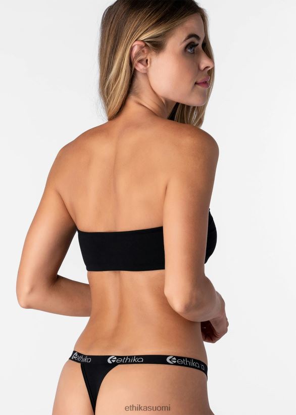 vaatetus Ethika bandeau bra modal - keskiyön musta naiset Z448DV1256