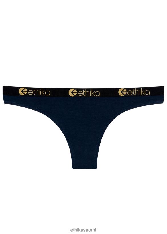 vaatetus Ethika bikini modaali - tummansininen kultainen lurex naiset Z448DV987