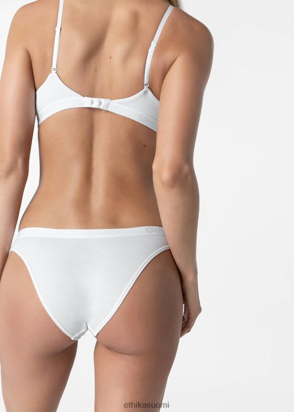 vaatetus Ethika bikinit premium modaali - valkoinen naiset Z448DV1043