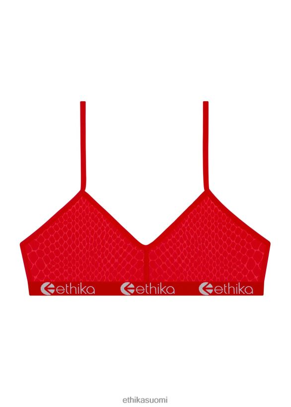 vaatetus Ethika bralette rintaliivit kohokuvioitu python - punainen naiset Z448DV1246