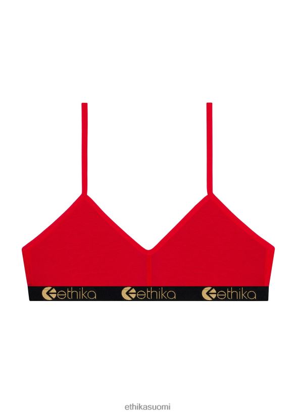 vaatetus Ethika bralette rintaliivit modaalit - punakulta lurex naiset Z448DV1259