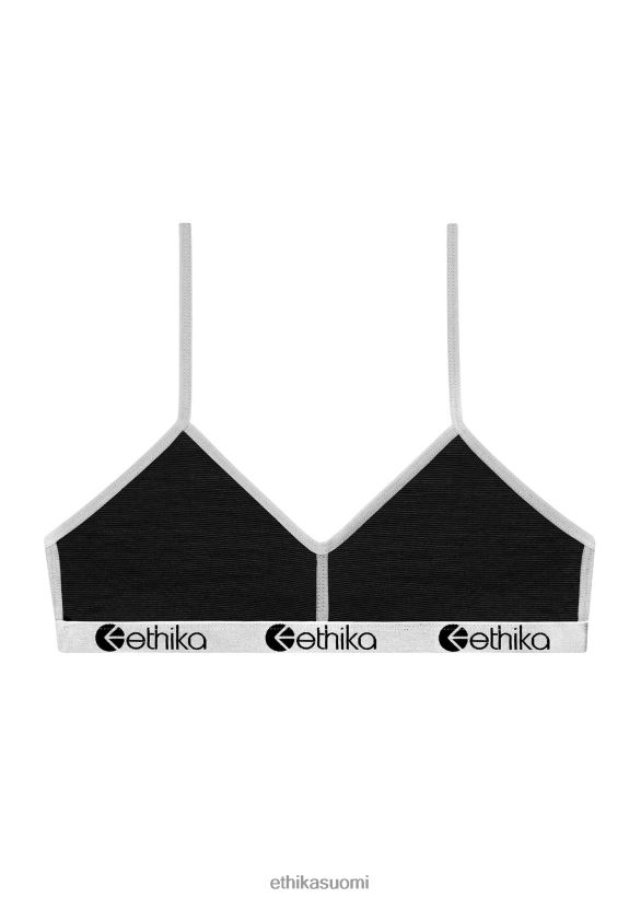 vaatetus Ethika bralette rintaliivit premium sheer - mustat naiset Z448DV1294