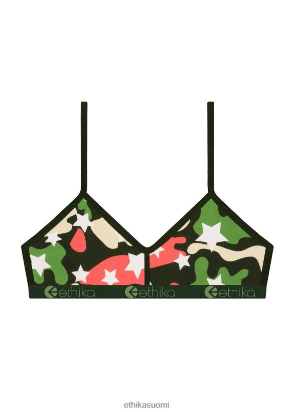 vaatetus Ethika bralette rintaliivit star camo naiset Z448DV1205