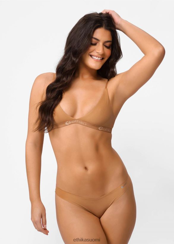 vaatetus Ethika kolmiorintaliivit saumattomat - toffee naiset Z448DV1292