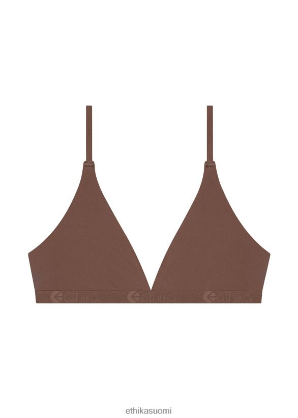 vaatetus Ethika kolmiorintaliivit saumattomat - tryffeli naiset Z448DV1291