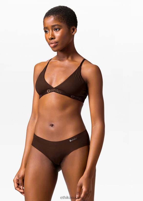 vaatetus Ethika saumattomat kolmiorintaliivit - mokka naiset Z448DV1290