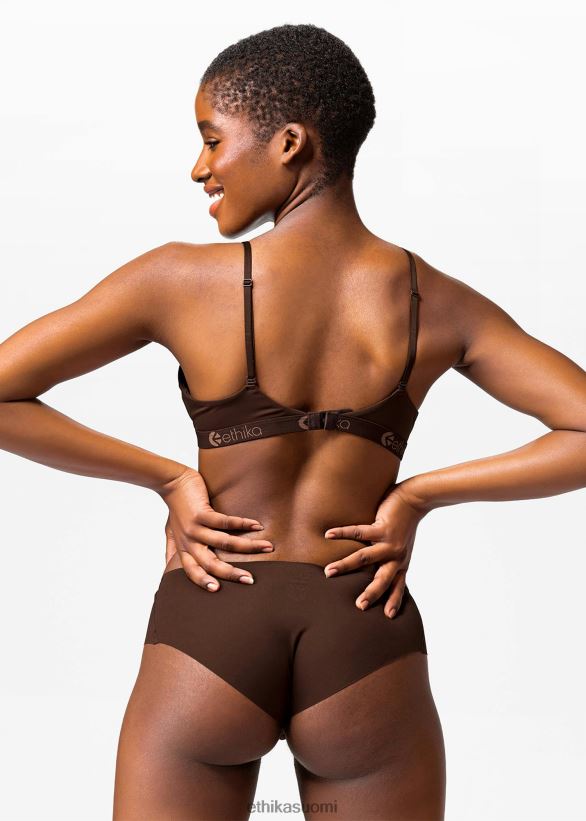 vaatetus Ethika saumattomat kolmiorintaliivit - mokka naiset Z448DV1290