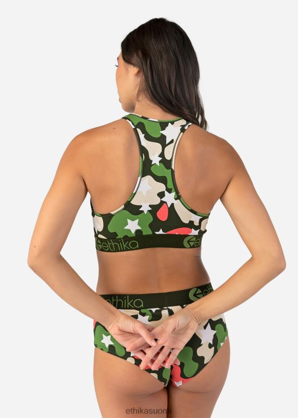 vaatetus Ethika korkea-aukkoiset rintaliivit star camo naiset Z448DV1202