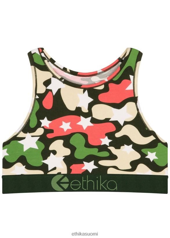 vaatetus Ethika korkea-aukkoiset rintaliivit star camo naiset Z448DV1202