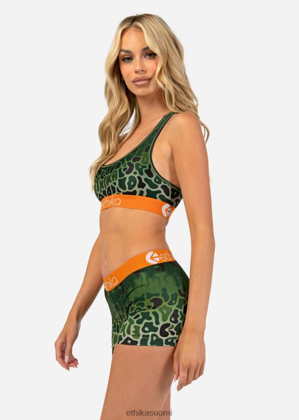 vaatetus Ethika katkottua huippuviidakkoa naiset Z448DV774