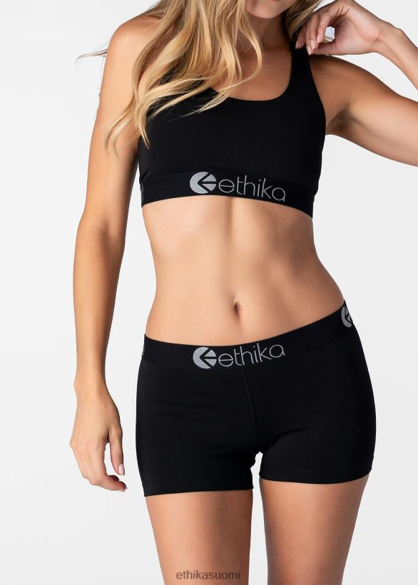 vaatetus Ethika katkottua modaalia - keskiyön musta naiset Z448DV960