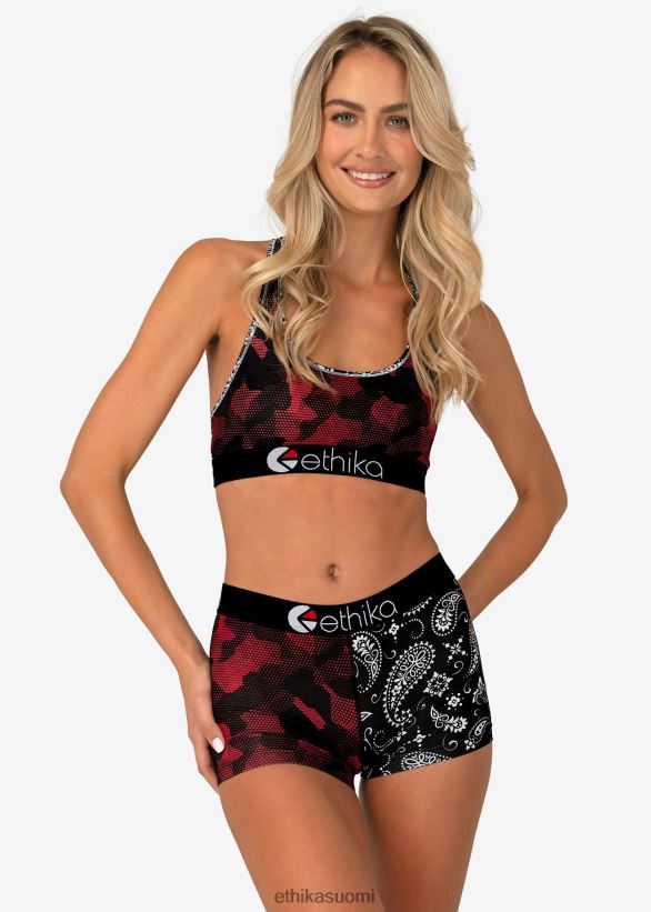 vaatetus Ethika katkottua paisley-verkkoa naiset Z448DV779