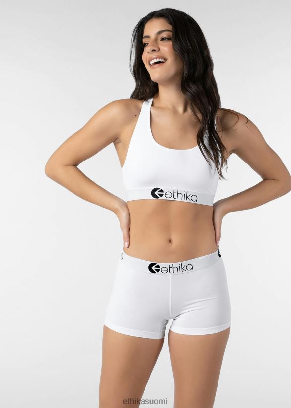 vaatetus Ethika niittimodaali - yksivärinen valkoinen naiset Z448DV996