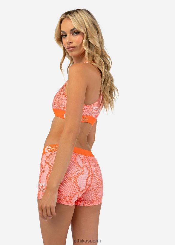 vaatetus Ethika perussuorituskyky - oranssi käärme naiset Z448DV1061