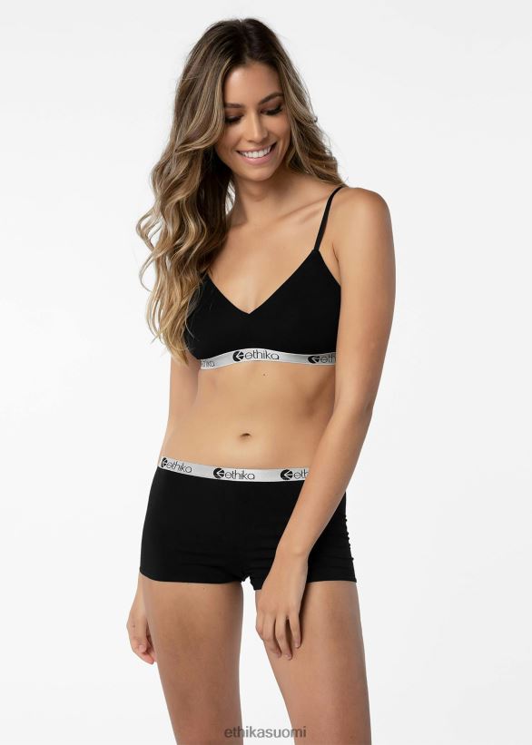 vaatetus Ethika shorty premium modaali - musta naiset Z448DV1031