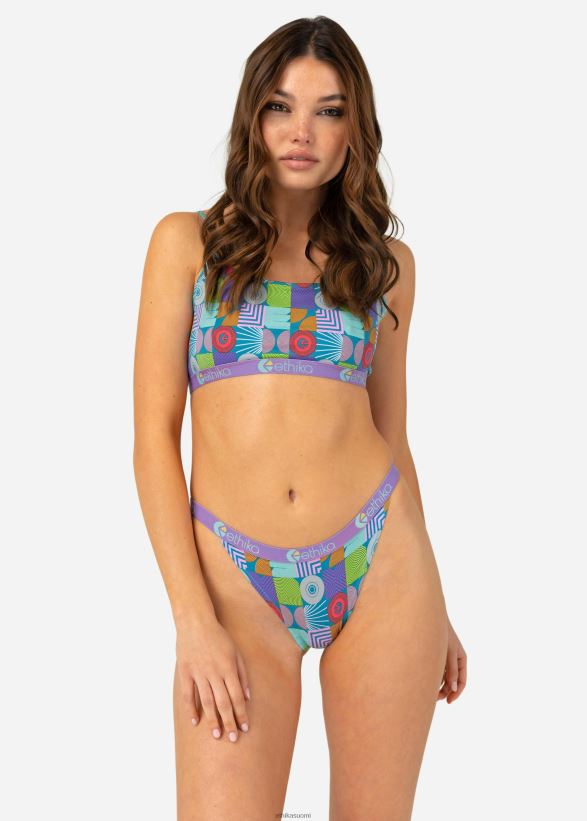 vaatetus Ethika brasilialainen röyhkeä abstrakti kokoontuminen naiset Z448DV837