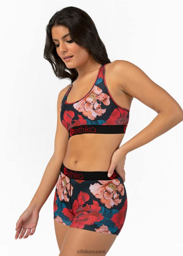 vaatetus Ethika urheiluliivit karmiininpunaiset naiset Z448DV1346