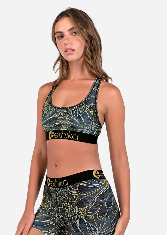 vaatetus Ethika urheiluliivit kullanväriset naiset Z448DV1144