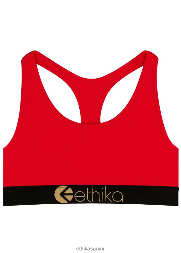 vaatetus Ethika urheiluliivit modaalit - punakulta lurex naiset Z448DV1257